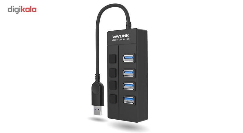 هاب USB 3.0 ویولینک مدل WL-UH30414