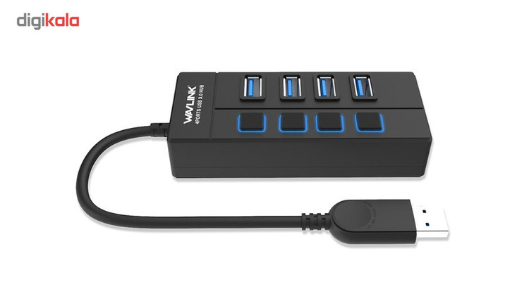 هاب USB 3.0 ویولینک مدل WL-UH30414