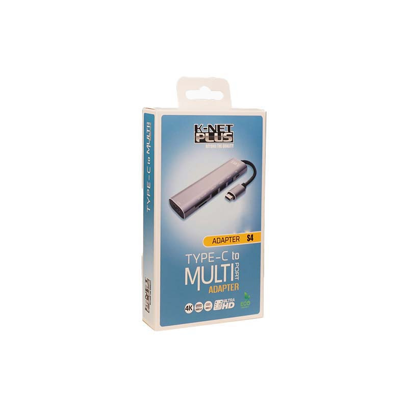 هاب 7 پورت USB-C کی نت پلاس مدل KP-MFCMS407