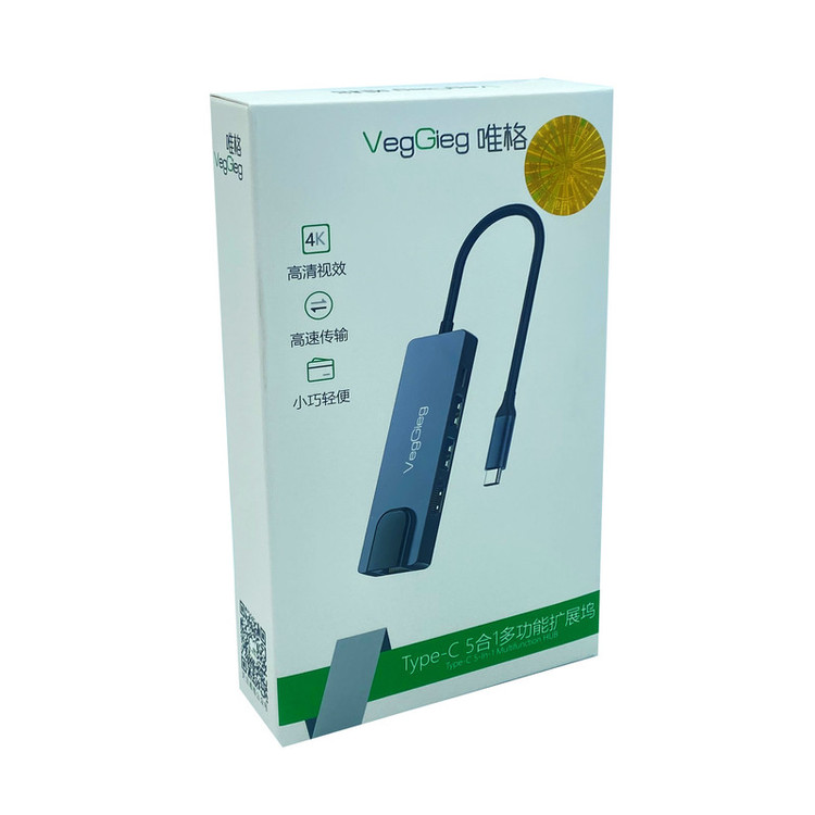 هاب 5 پورت USB-C وگیگ مدل V-TC05R