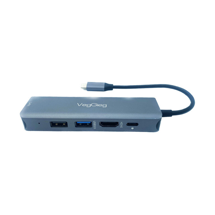 هاب 5 پورت USB-C وگیگ مدل V-TC05R