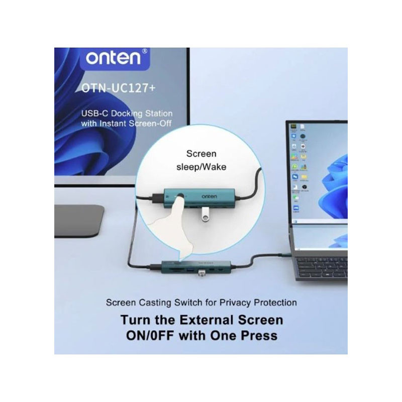 هاب 7 پورت USB-C اونتن مدل UC127