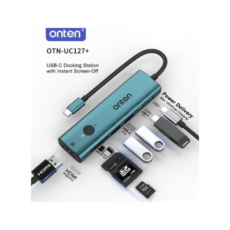 هاب 7 پورت USB-C اونتن مدل UC127