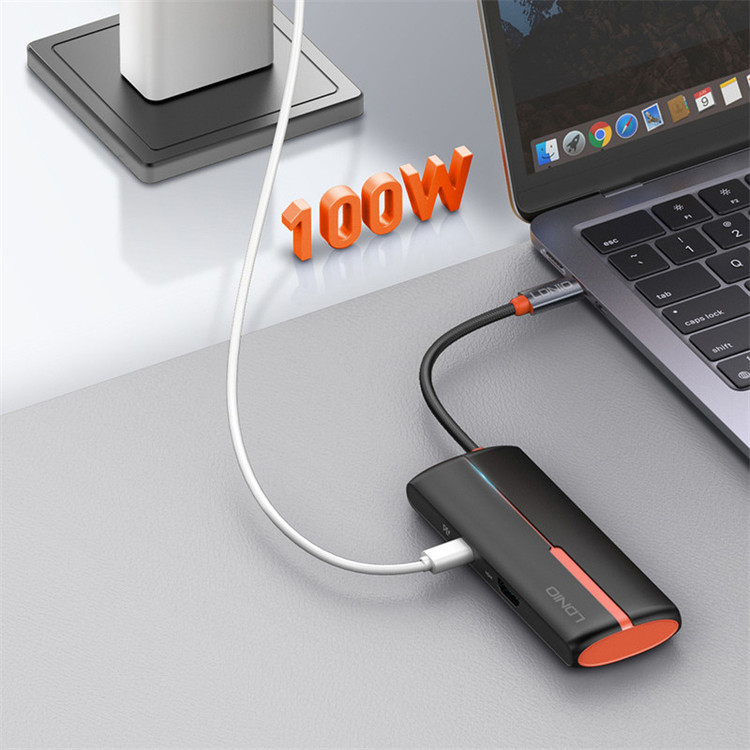 هاب 5 پورت USB-C الدینیو مدل DS-25H