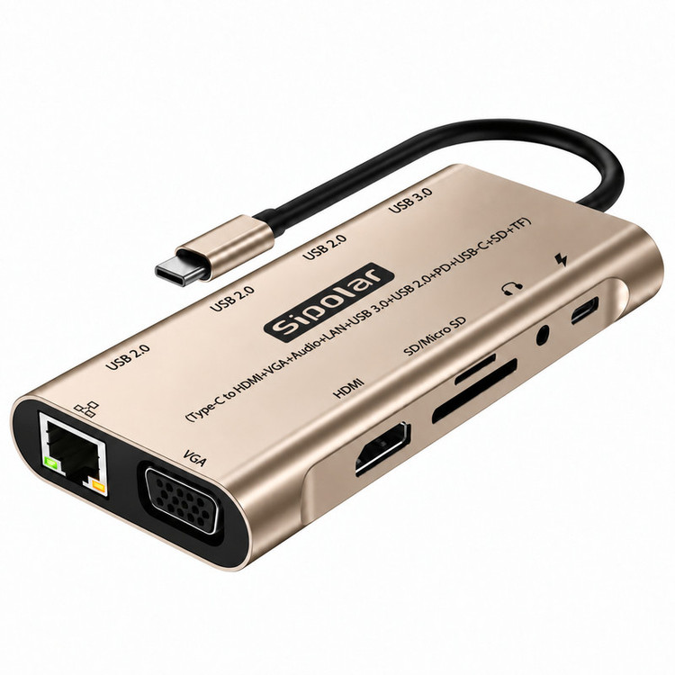 هاب 11 پورت USB-C سیپولار مدل SP-HU All in One