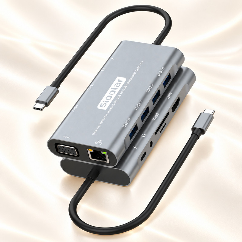 هاب 11 پورت USB-C سیپولار مدل SP-HU All in One