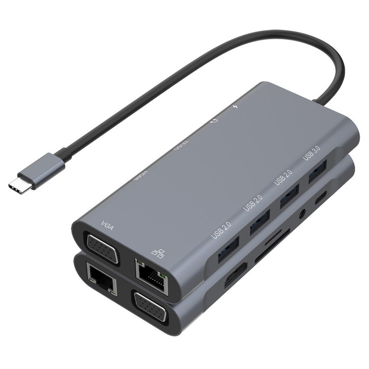 هاب 11 پورت USB-C اونتن مدل OTN-9591A