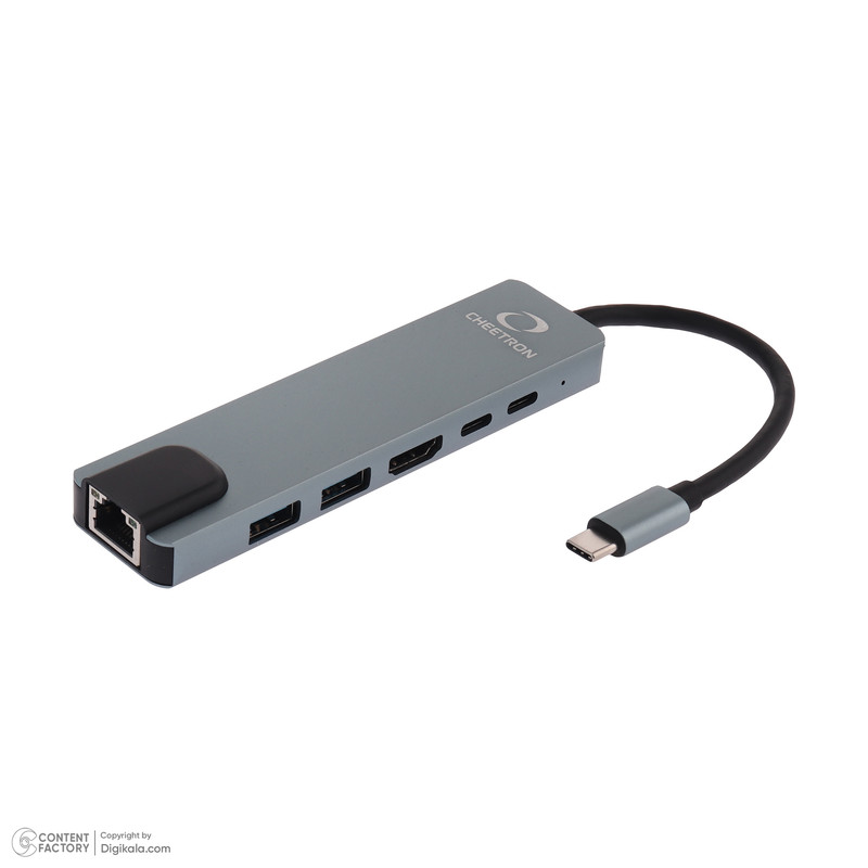 هاب شش پورت USB-C چیترون مدلHC1