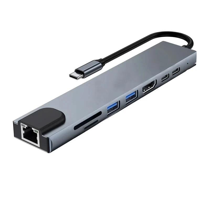 هاب 8 پورت USB-C ایفورتک مدل shahrpc