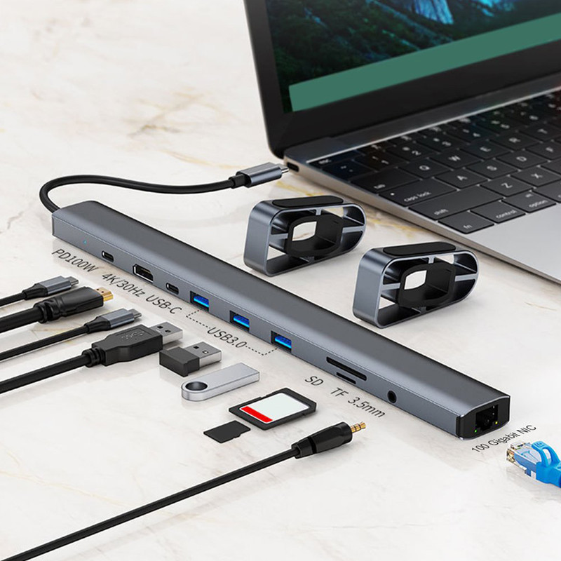 هاب 10 پورت USB-C نیبیوا مدل 10in1