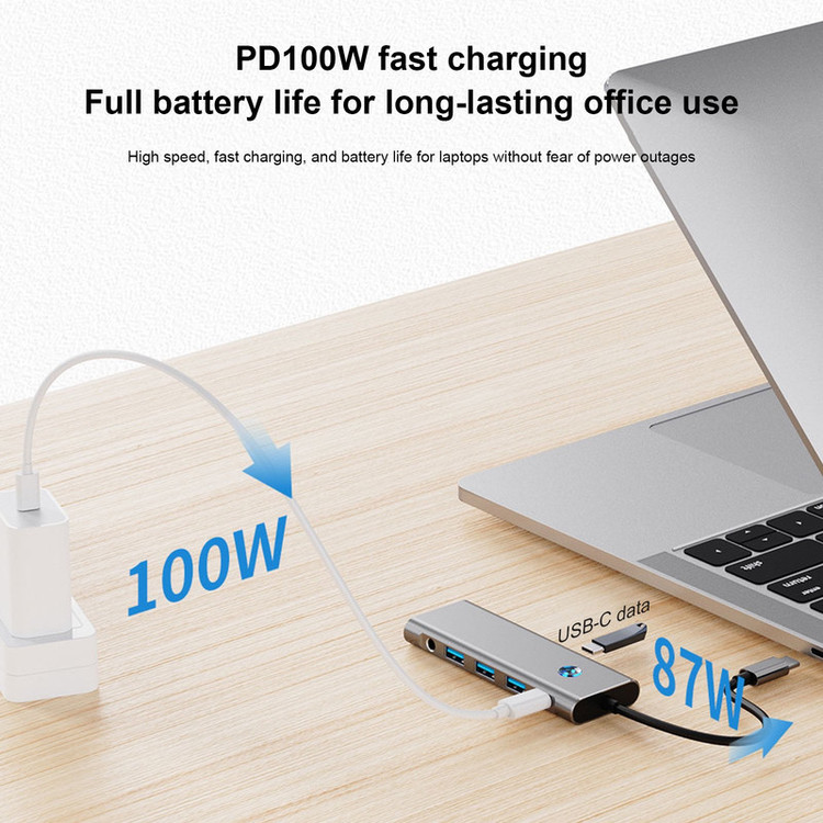 هاب 9 پورت USB-C نیبیوا مدل 9in1