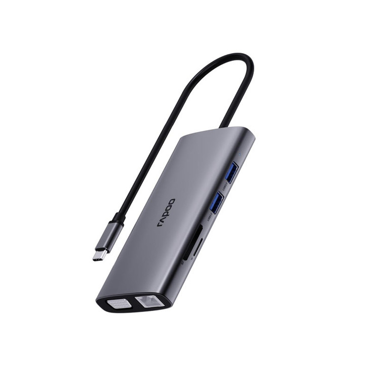 هاب 10 پورت USB-C رپو مدل XD101
