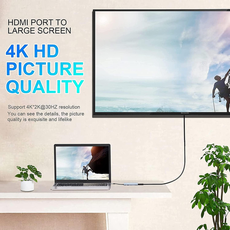 هاب 11 پورت USB-C نیبیوا مدل 11in1