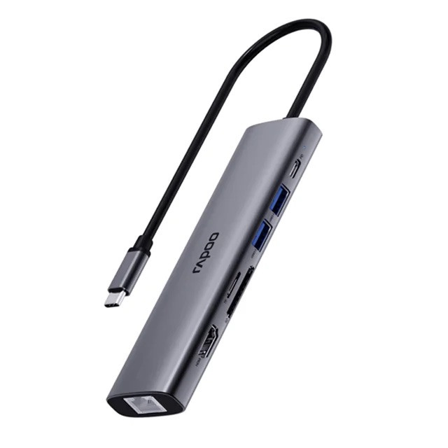 هاب 10 پورت USB-C رپو مدل XD71