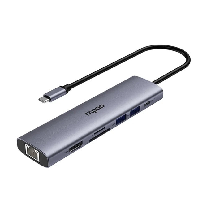 هاب 10 پورت USB-C رپو مدل XD71