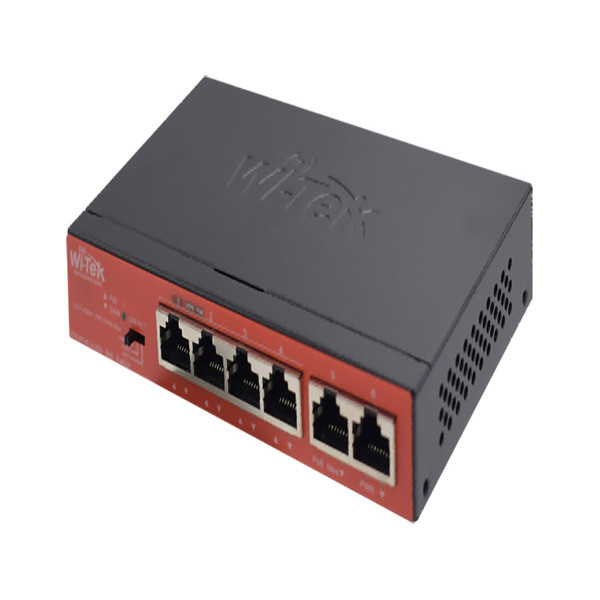 سوئیچ POE شش پورت وایتک مدل WI-PS205(V4)