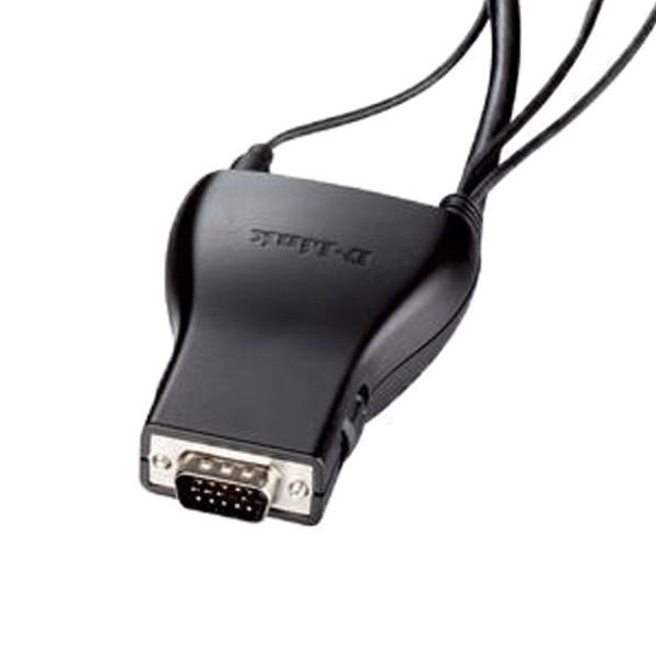 سوییچ 2 پورت USB KVM دی-لینک مدل KVM-222