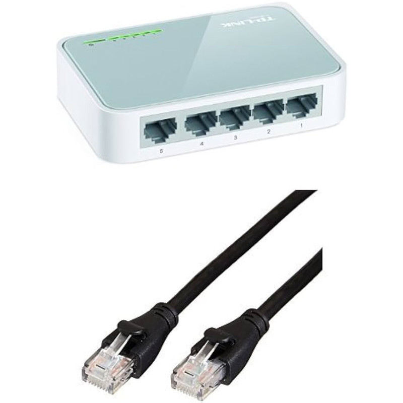 سوییچ 5 پورت تی پی-لینک مدل TL-SF1005D Ver 16.0