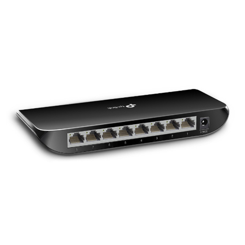 سوییچ 8 پورت گیگابیت و دسکتاپ تی پی-لینک مدل New Design TL-SG1008D