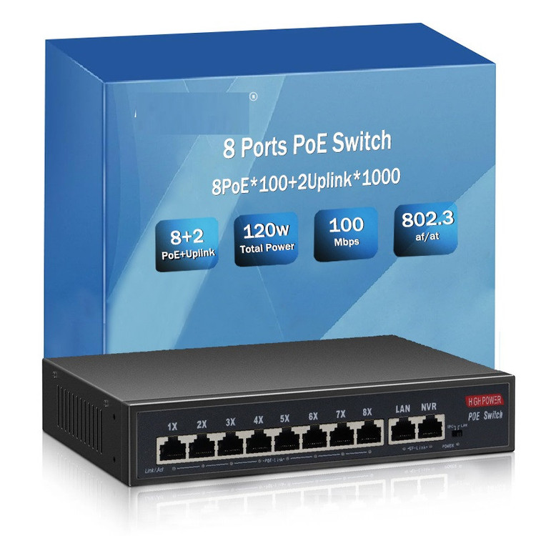 سوییچ شبکه 8 پورت مدل LS-DS0802A-V2