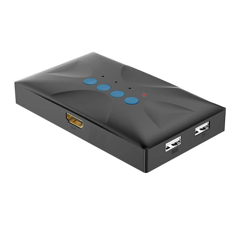 سوییچ چهار پورت HDMI کی نت مدل K-SWKHM004