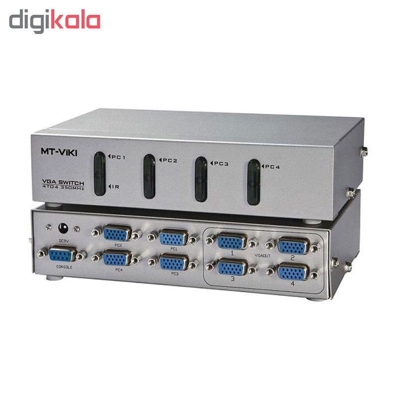 سوییچ چهار پورت VGA مدل MT-404C
