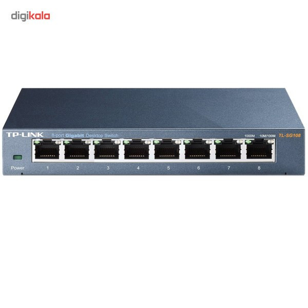 سوییچ گیگابیتی 8 پورت تی پی-لینک مدل TL-SG108