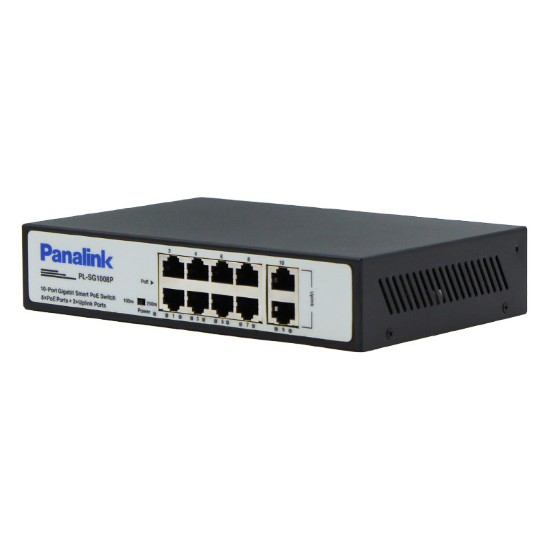 سوییچ 8 پورت PoE پانالینک مدل PL-SG1008P
