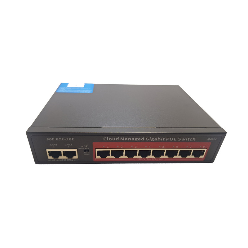 سوییچ شبکه POE ده پورت نت بیم مدل GPS1008
