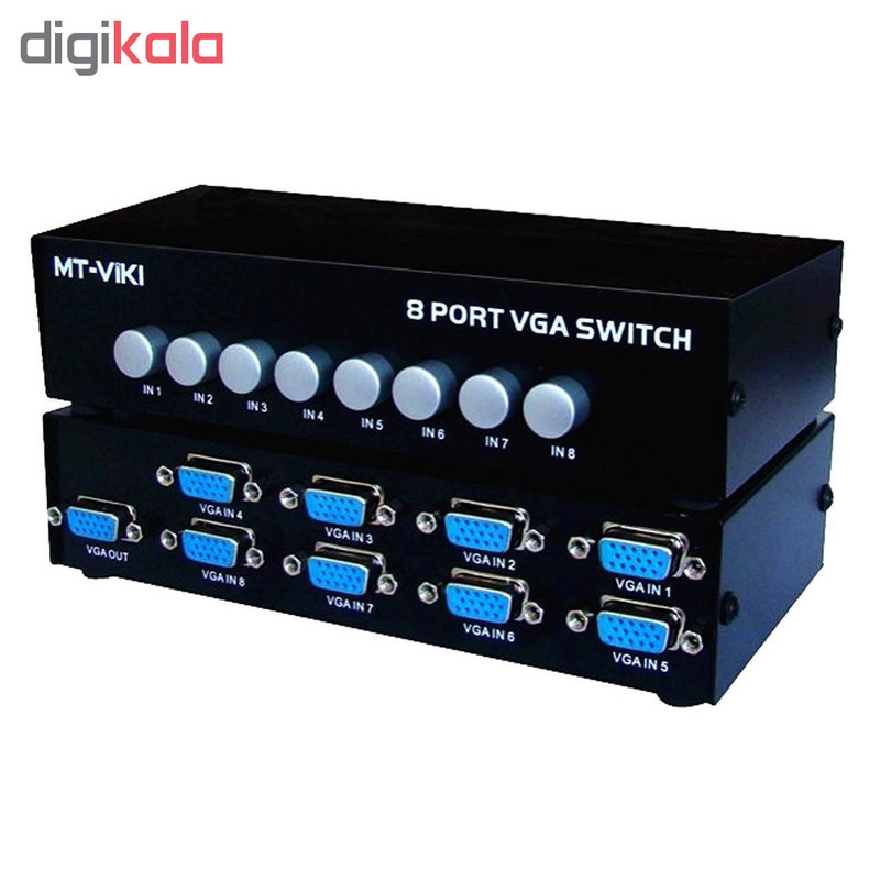 سوییچ هشت پورت VGA ام تی ویکی مدل MT-15-8H