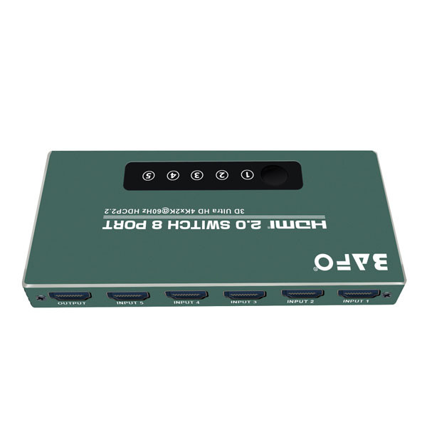 سوئیچ 5 پورت HDMI بافو مدل BF-178