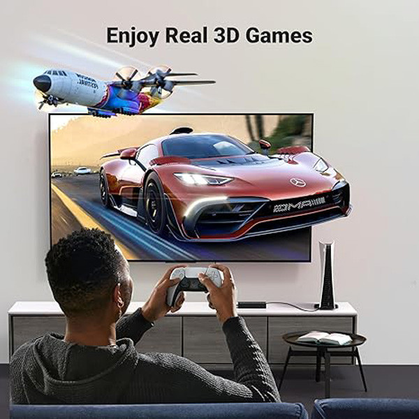 سوئیچ 1 به 5 HDMI یوگرین مدل CM568-90512 4K