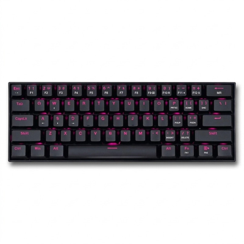 کیبورد گیمینگ ردراگون مدل K630 Dragonborn، مکانیکال سوییچ قرمز، Tenkeyless، نورپردازی RGB