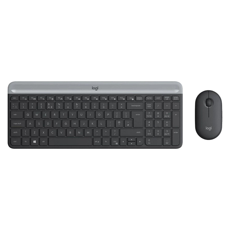 کیبورد و ماوس بیسیم لاجیتک مدل MK470، سوییچ ممبران، Full-Size
