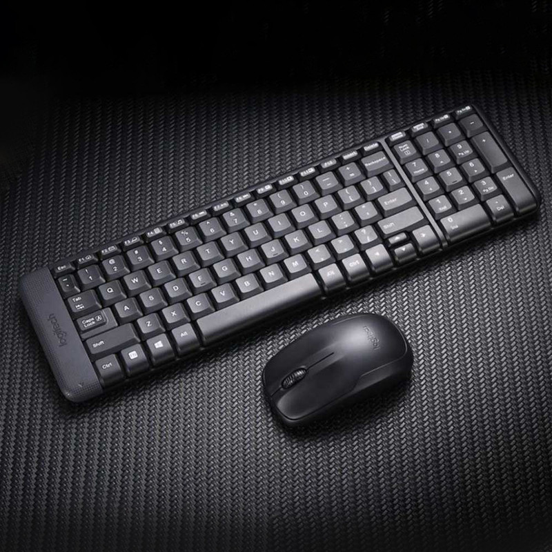 کیبورد و ماوس بیسیم لاجیتک مدل MK220، سوییچ ممبران ، Tenkeyless