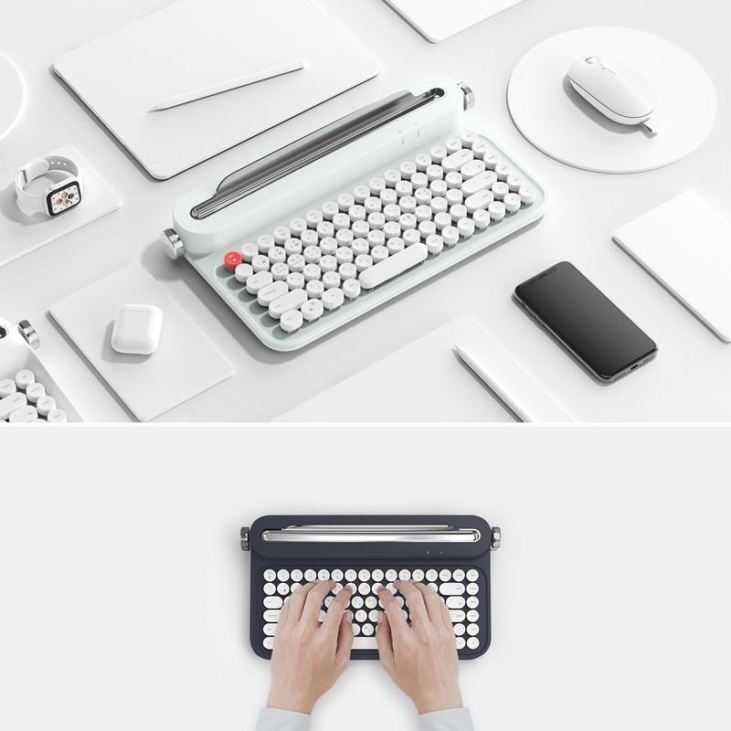 کیبورد بی سیم اکتو مدل B305، سوییچ ممبران، Tenkeyless