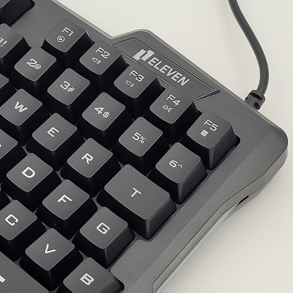 کیبورد گیمینگ ایلون مدل GK104، سوییچ ممبران، Tenkeyless، نورپردازی LED RGB