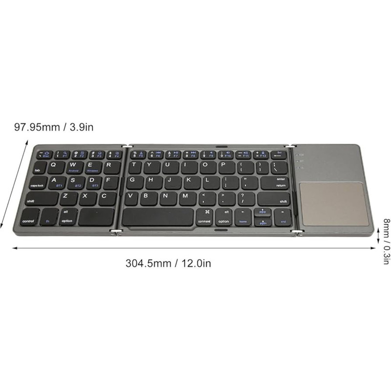 کیبورد بی سیم مدل B033 mini، سوییچ ممبران، Tenkeyless