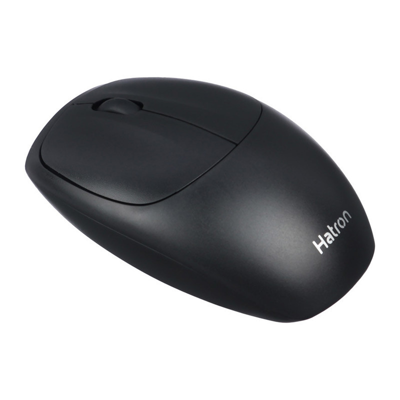 کیبورد و ماوس بی سیم هترون مدل HKCW130، سوییچ ممبران، Full-Size