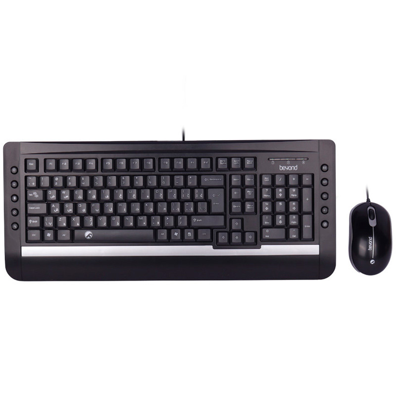 کیبورد و ماوس بیاند مدل BMK-6141، سوییچ ممبران، Full-Size