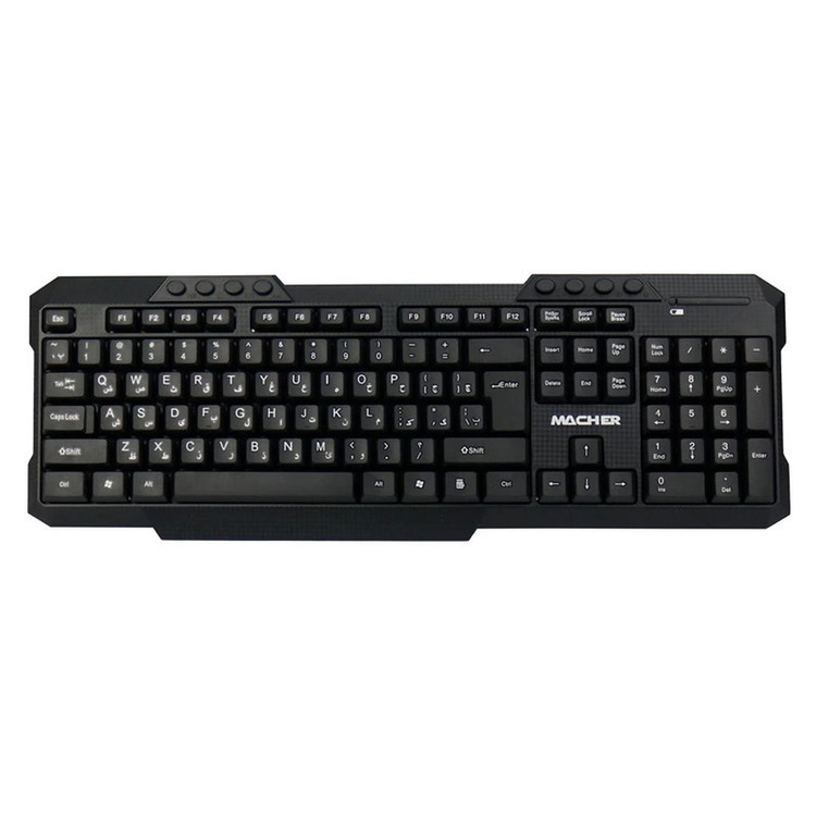 کیبورد و ماوس مچر مدل MR-415، سوییچ ممبران ، Full Size