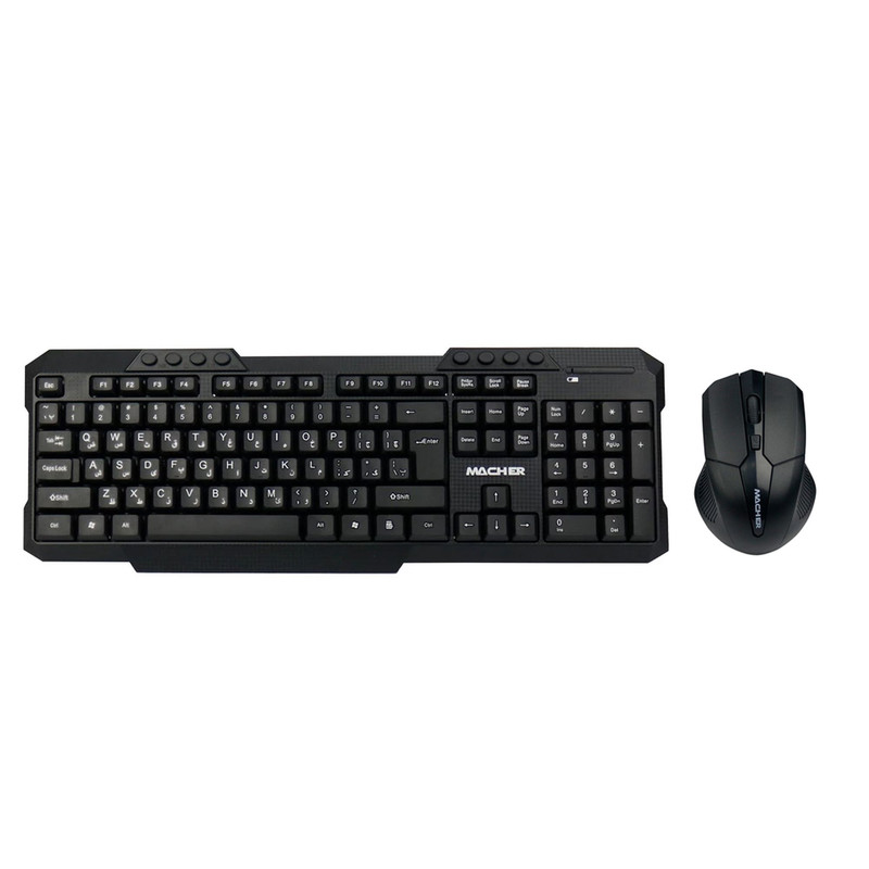 کیبورد و ماوس مچر مدل MR-415، سوییچ ممبران ، Full Size