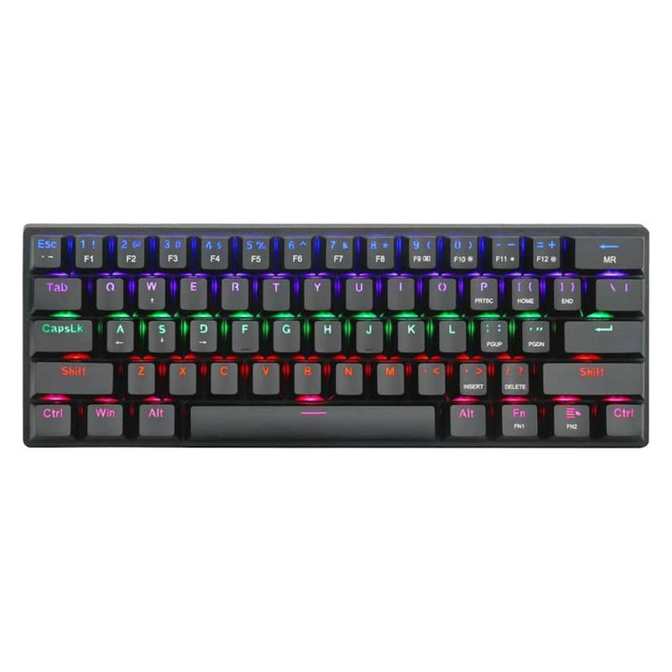 کیبورد گیمینگ تی-دگر مدل Arena T-TGK321، مکانیکال سوییچ آبی، Tenkeyless، نورپردازی RGB