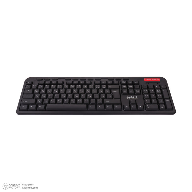 کیبورد سویز مدل SWK-2029 سوییچ ممبران، Full-size؛ همراه با ماوس
