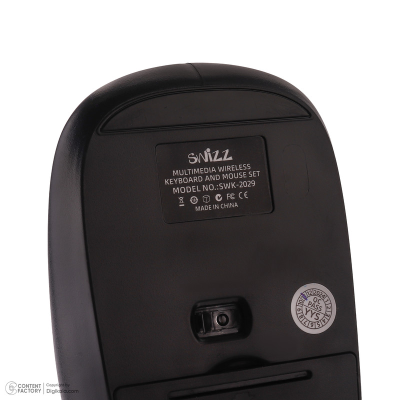 کیبورد سویز مدل SWK-2029 سوییچ ممبران، Full-size؛ همراه با ماوس