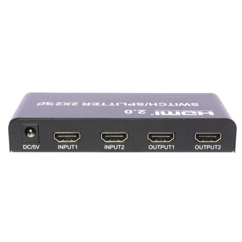 سوییچ اسپلیتر HDMI 2×2 کی نت مدل KSS22