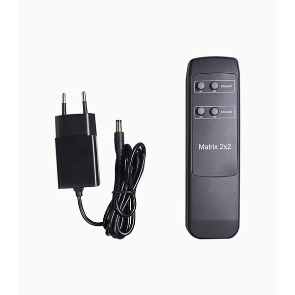 اسپلیتر HDMI دو پورت کی نت مدل K-MAHD2022 بسته دو عددی
