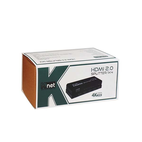 اسپلیتر ۴ پورت HDMI کی نت مدل K-SPHD2004
