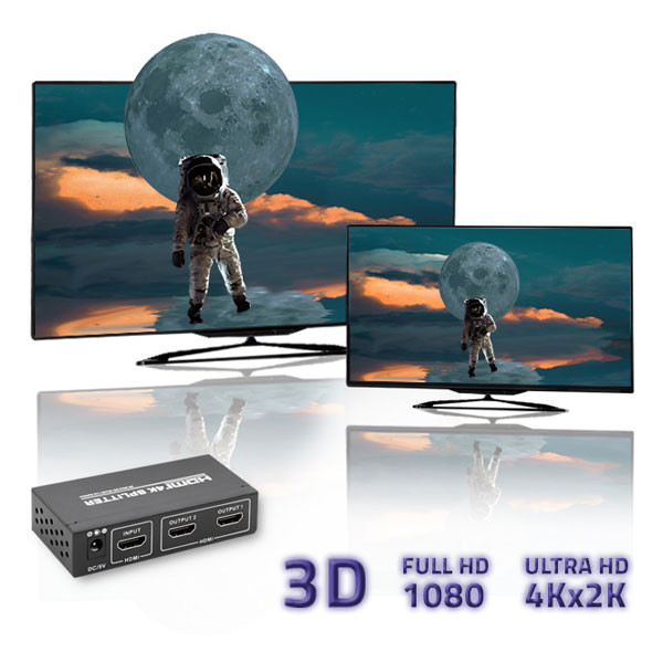 اسپلیتر 2 پورت HDMI مدل TC-Trust TC-SP-12U
