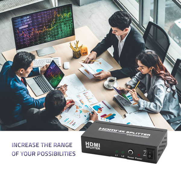 اسپلیتر 2 پورت HDMI مدل TC-Trust TC-SP-12U
